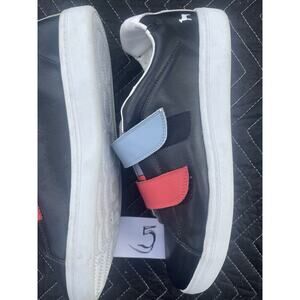 Goats The 005 Leather Sneakers Goat Slip On Black Size 11.5